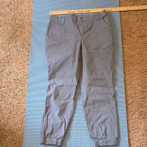 Duluth Trading Co Gray Relaxed Fit Pants